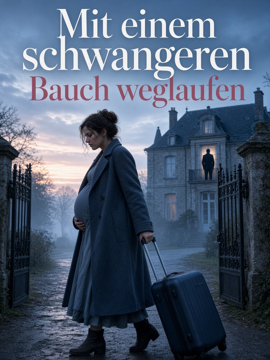 Mit einem schwangeren Bauch weglaufen