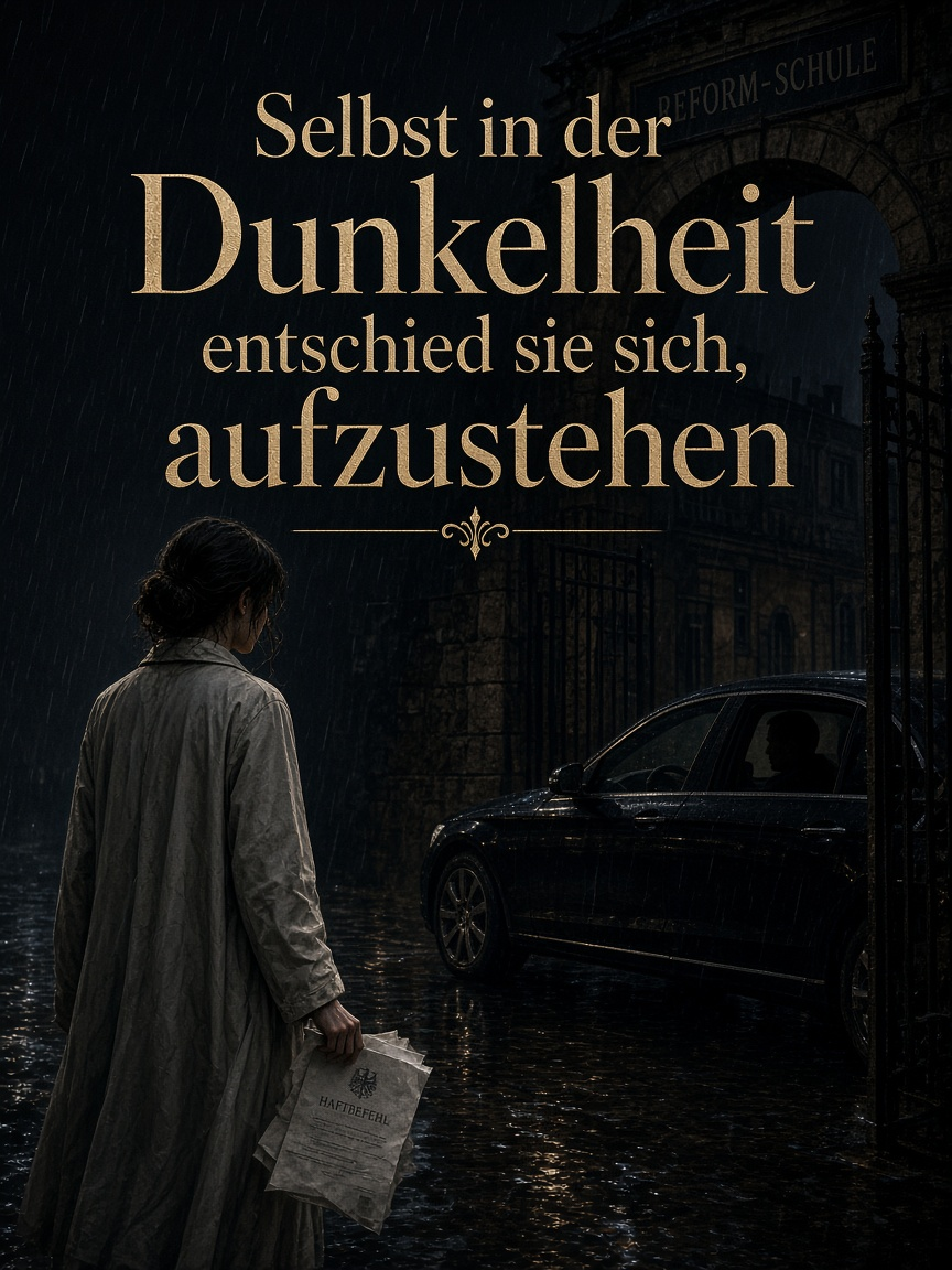Selbst in der Dunkelheit entschied sie sich, aufzustehen