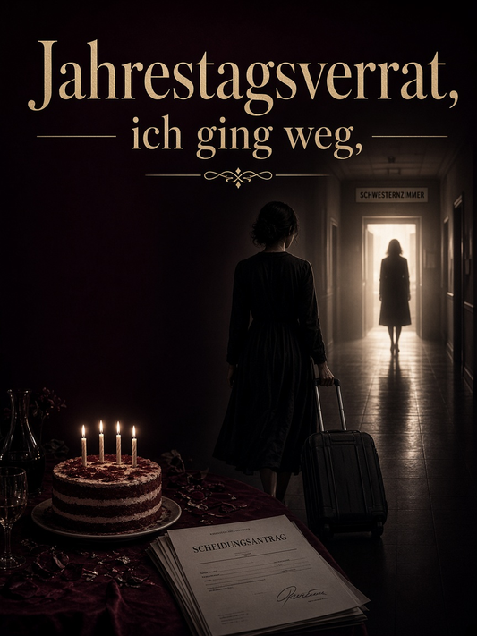 Jahrestagsverrat, ich ging weg