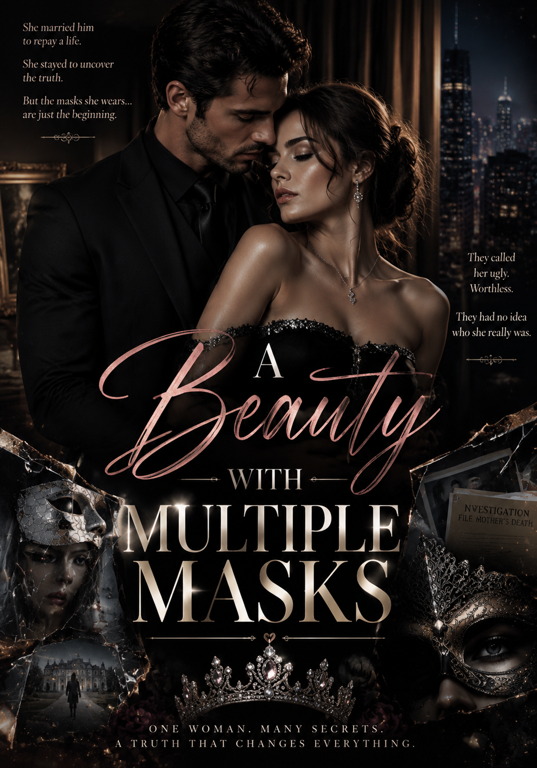 A Beauty with Multiple Masks