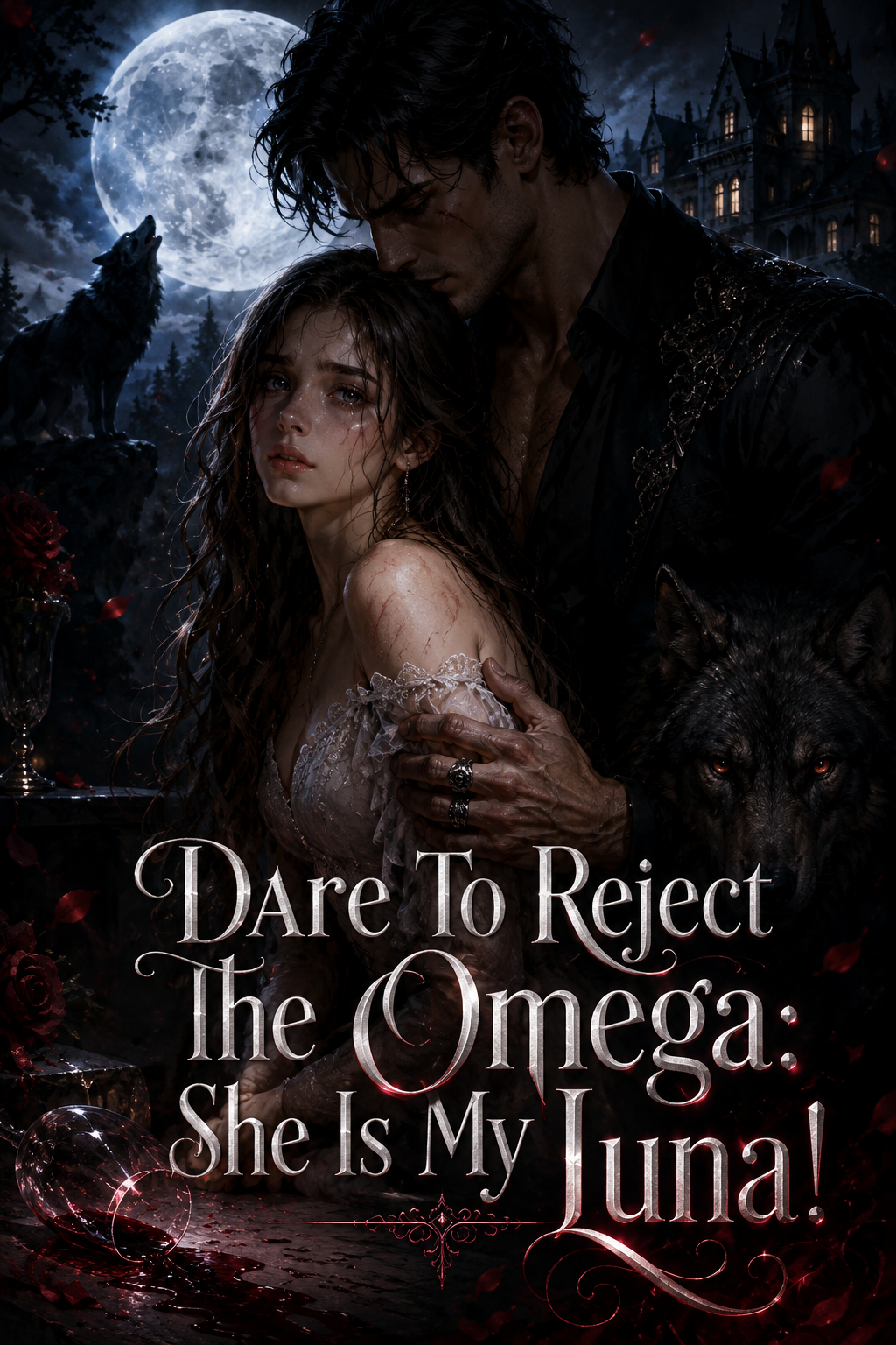 Cover for Dare To Reject The Omega She Is My Luna.