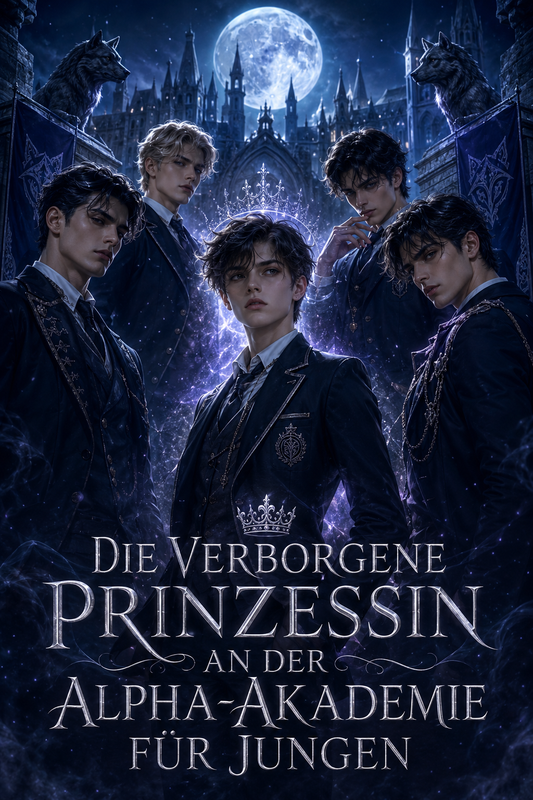 Die verborgene Prinzessin an der Alpha-Akademie für Jungen