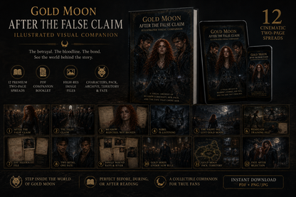 Gold Moon: Mated to the Beta Twins — Illustrated Companion