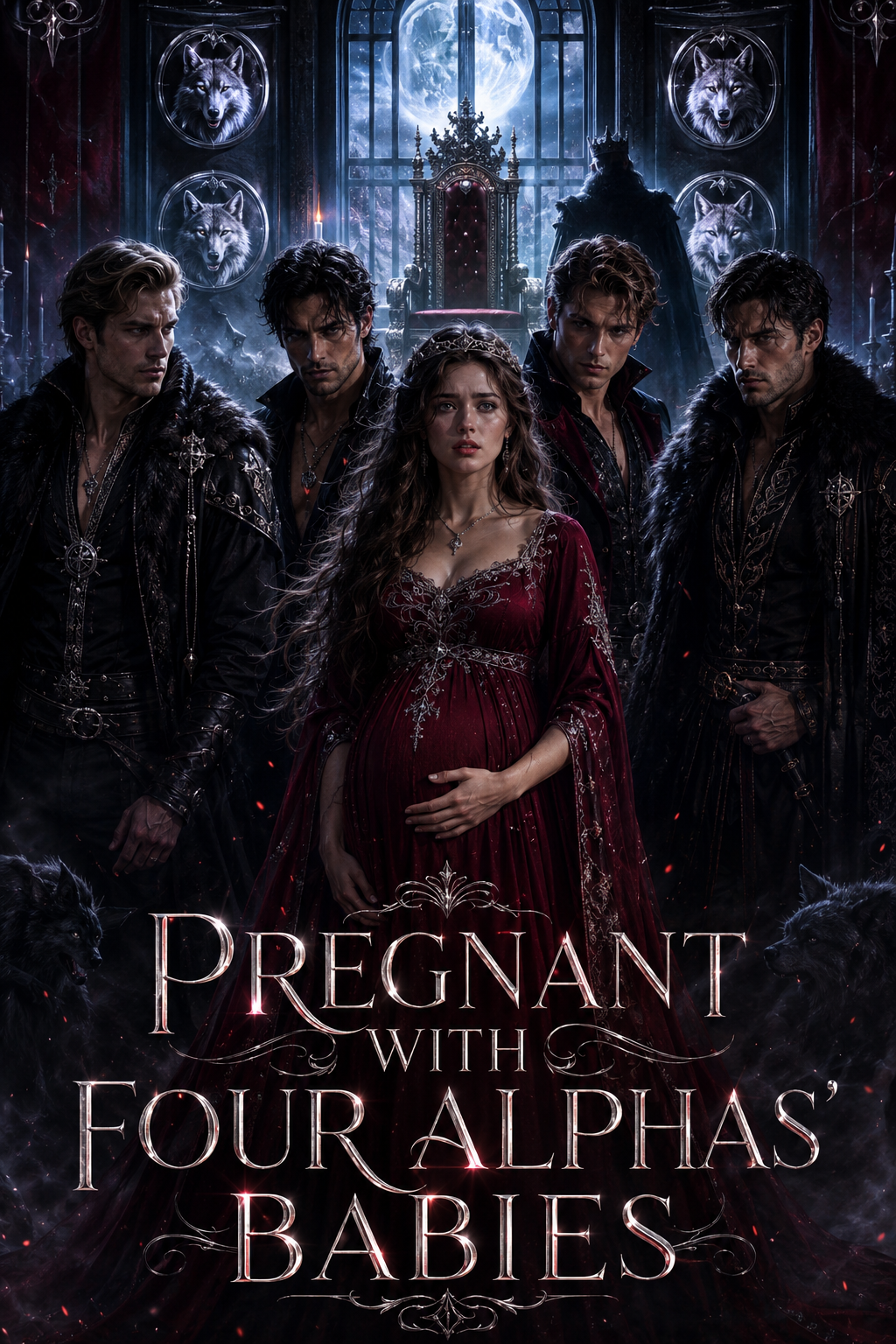 Pregnant With Four Alphas' Babies