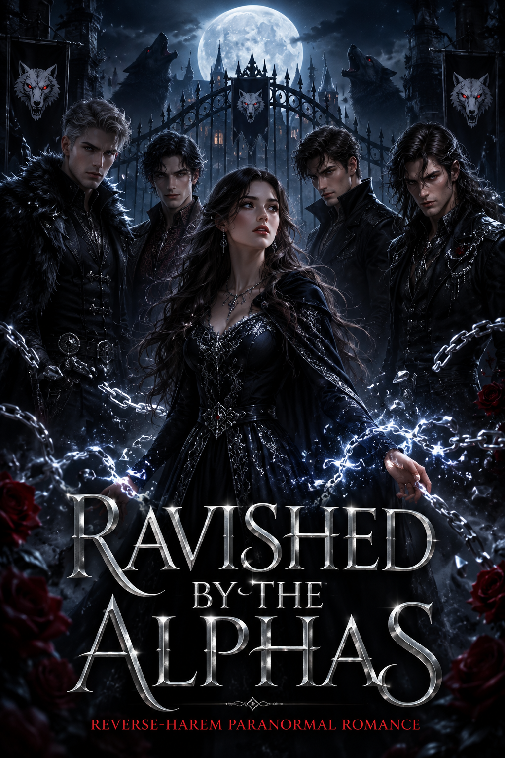 Ravished By The Alphas (Reverse-Harem Paranormal Romance)