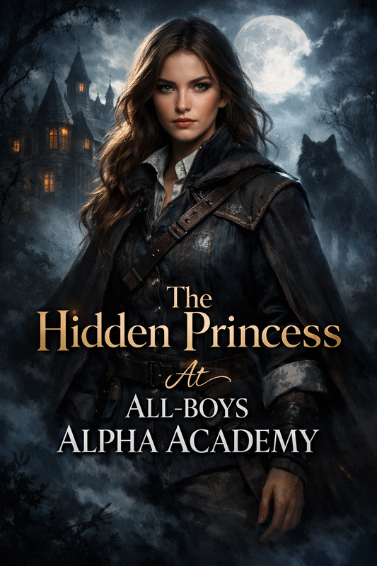 The Hidden Princess At All-boys Alpha Academy cover