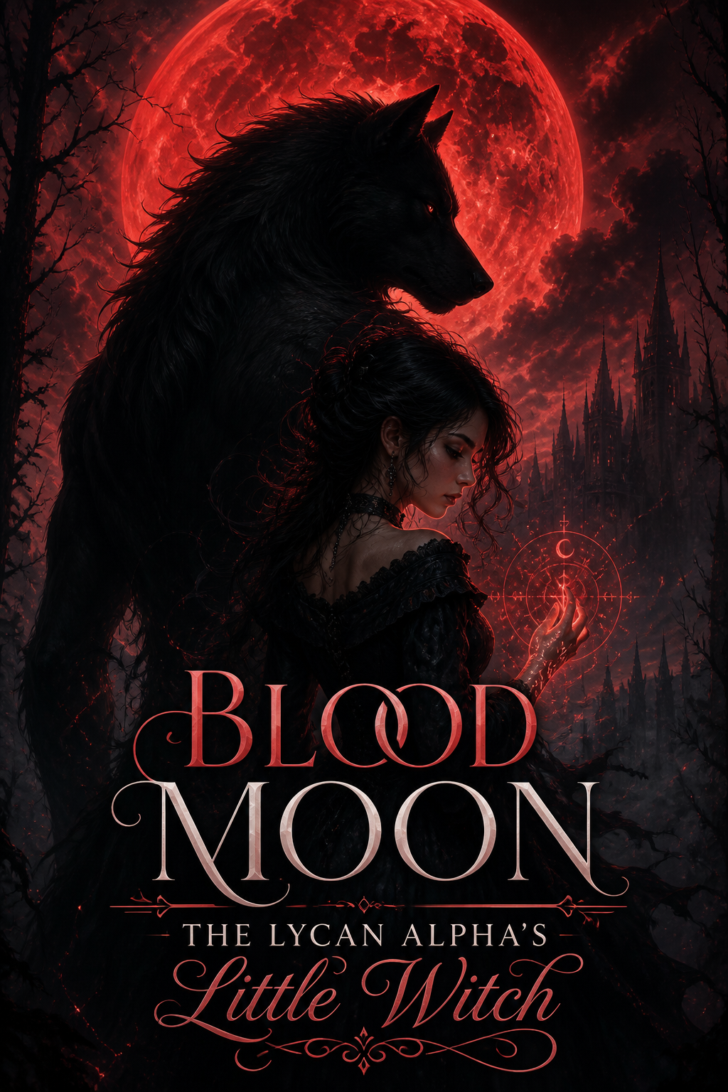 Blood Moon: The Lycan Alpha's Little Witch