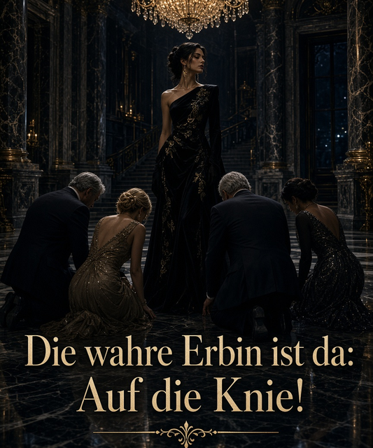 Die wahre Erbin ist da: Auf die Knie!