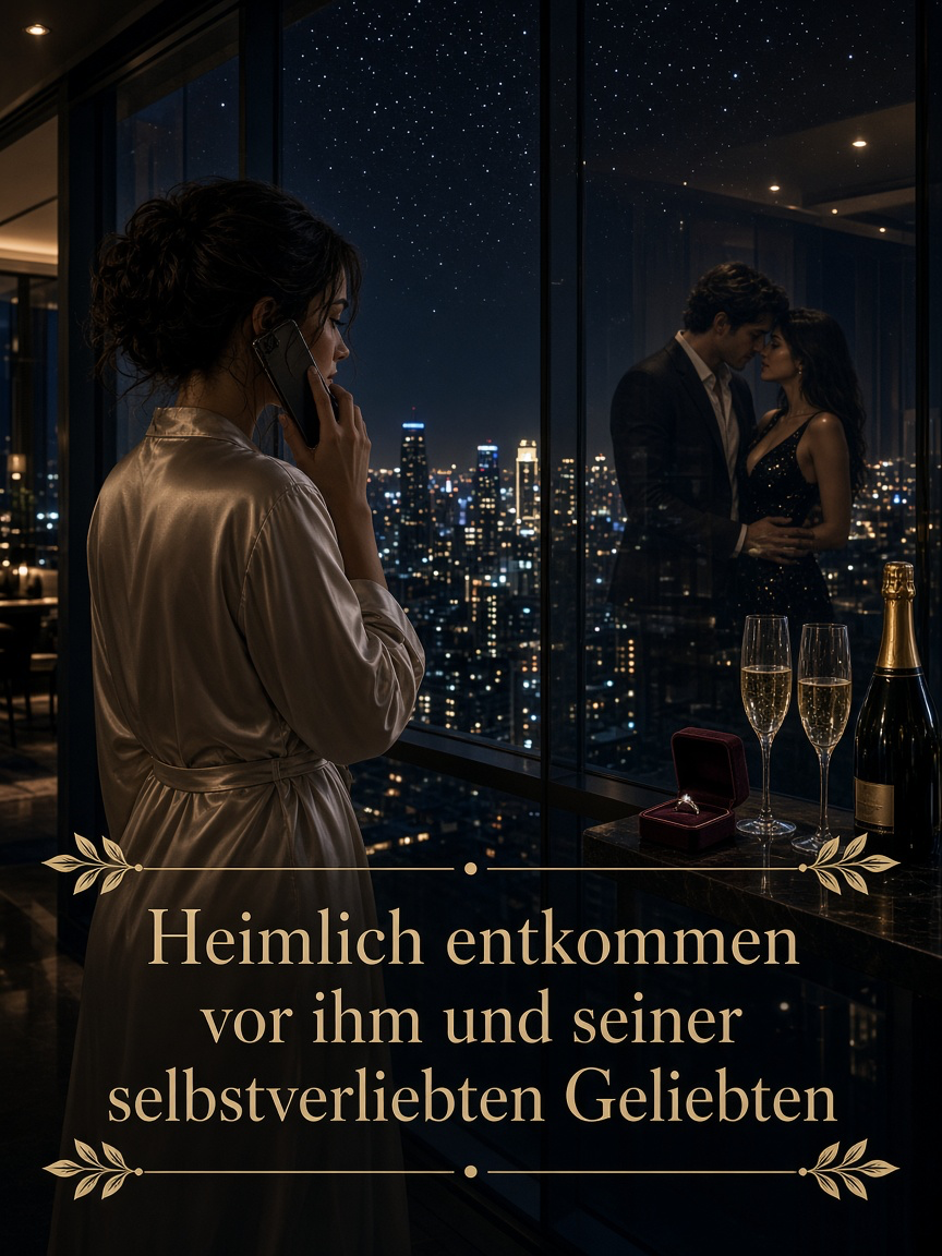 Heimlich entkommen vor ihm und seiner selbstverliebten Geliebten