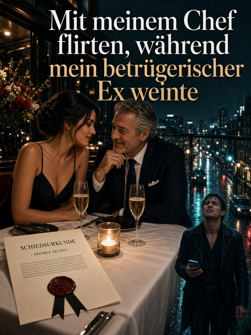 Mit meinem Chef flirten, während mein betrügerischer Ex weinte