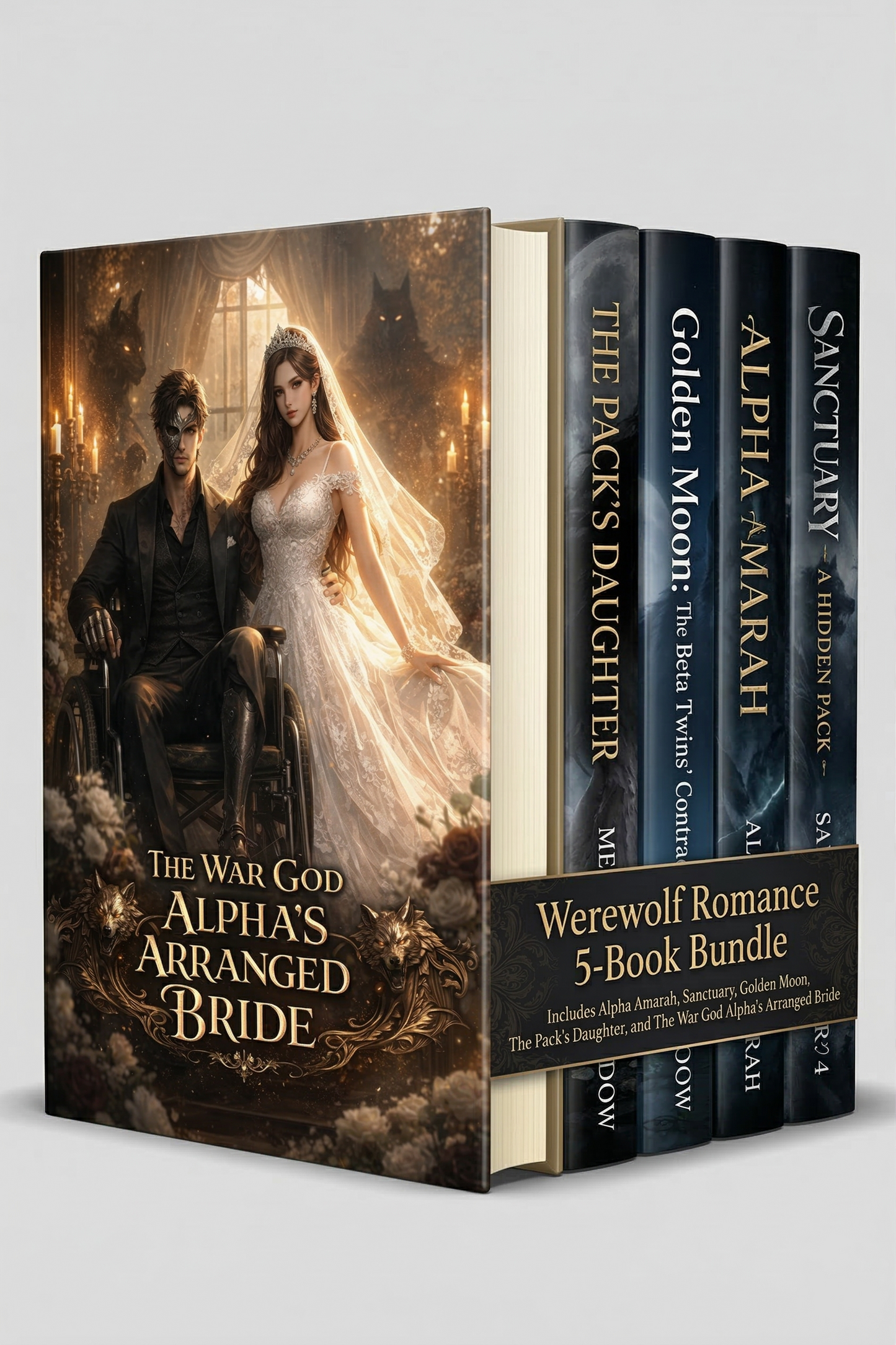 Gold Moon & More: Dark Werewolf Romance 5-Book Bundle
